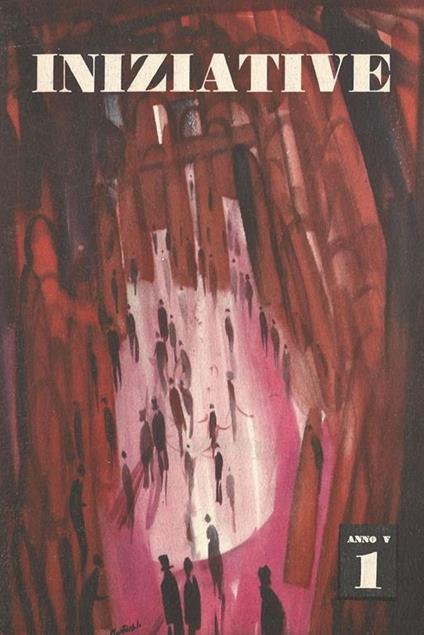 Iniziative N. 1. Rivista di cultura e di umanità - copertina
