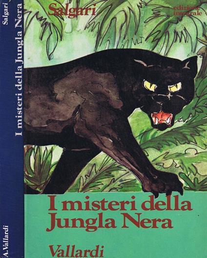 I Misteri della Jungla Nera - Emilio Salgari - copertina