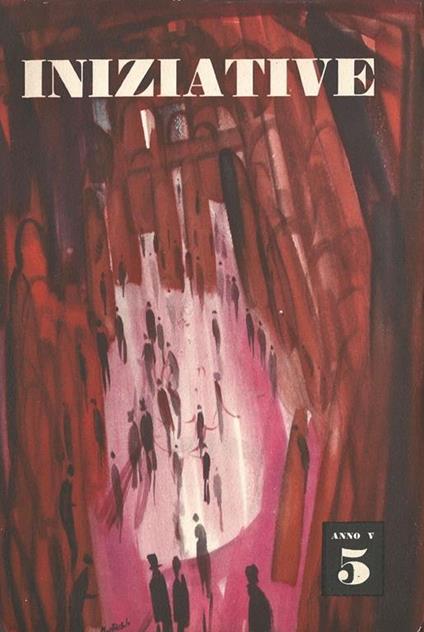 Iniziative N. 5. Rivista di cultura e di umanità - copertina