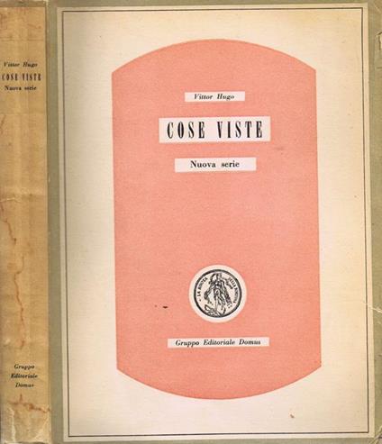 Cose Viste - Victor Hugo - copertina