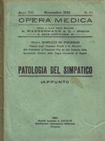Patologia del Simpatico (Appunti)