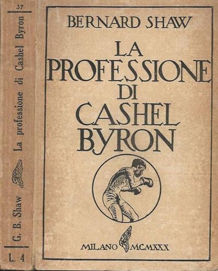 La professione di Cashel Byron - Bernard Shaw - copertina