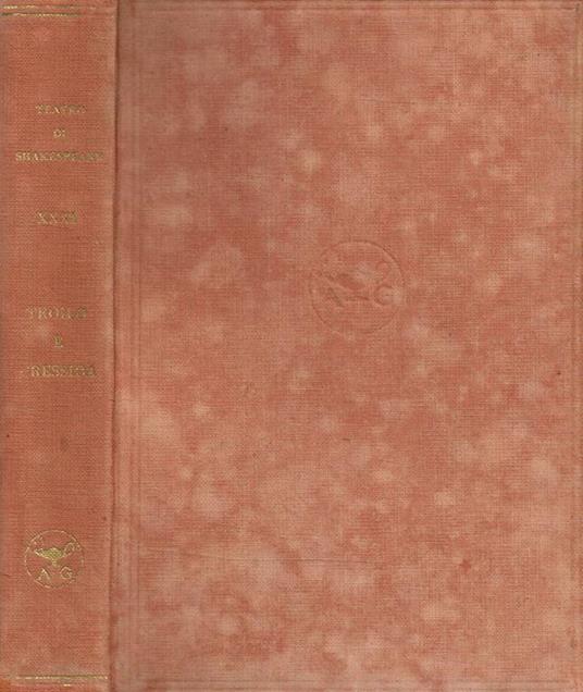 Troilo E Cressida. Tragedia In Cinque Atti. Teatro Di Shakespeare - William Shakespeare - copertina