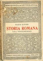 Storia Romana Libro Ventunesimo