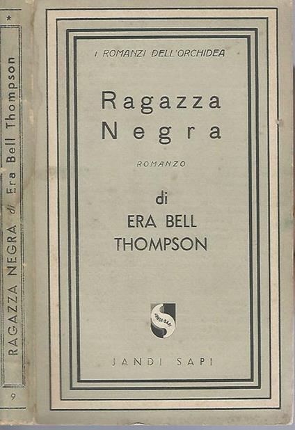 Ragazza Negra - Era Bell Thompson - copertina