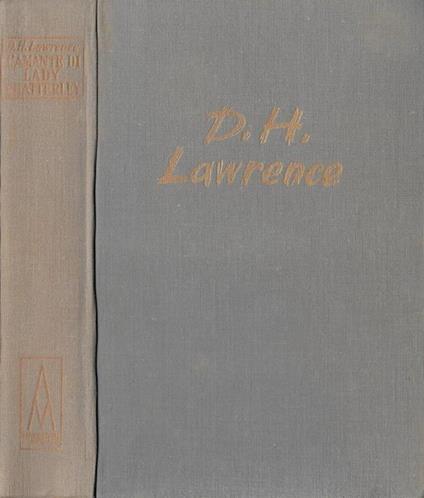 L' Amante Di Lady Chatterley - David Herbert Lawrence - copertina