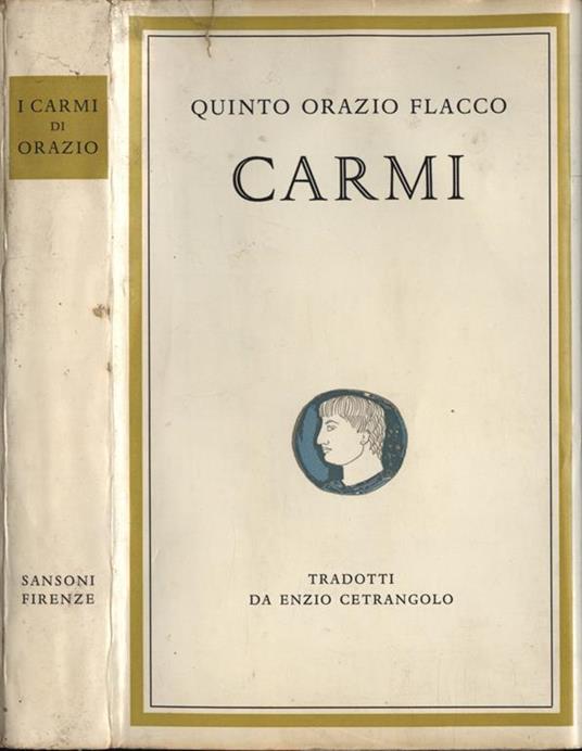 Carmi - Q. Flacco Orazio - copertina