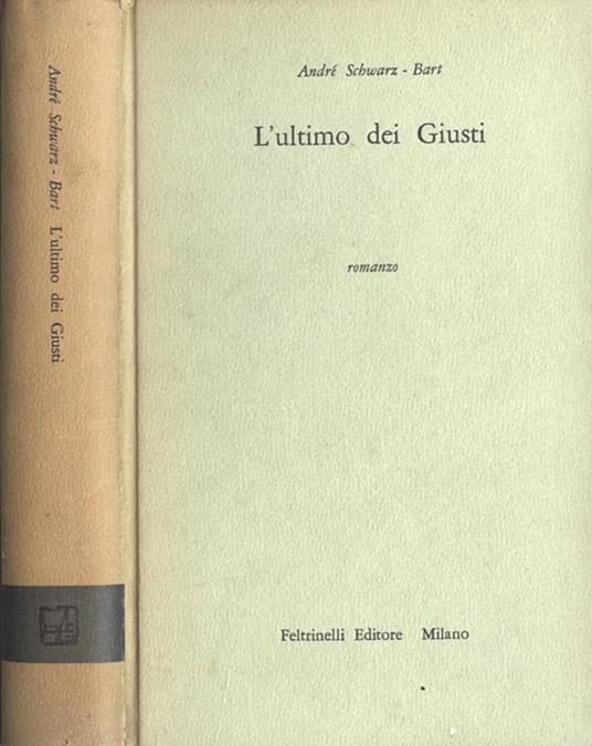 L' ultimo dei Giusti - André Schwarz Bart - copertina