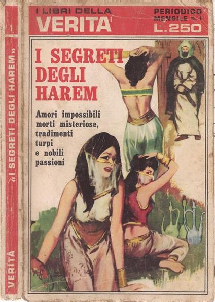 I segreti degli harem - Paul Reader - copertina