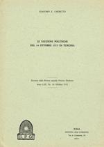 Le Elezioni Politiche Del 14 Ottobre 1973 In Turchia. Estratto Dalla Rivista Mensile Oriente Moderno Anno Liii N.10