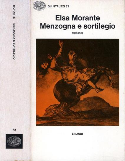 Menzogna E Sortilegio - Elsa Morante - copertina