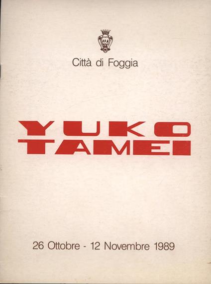 Yuko Tamei - copertina