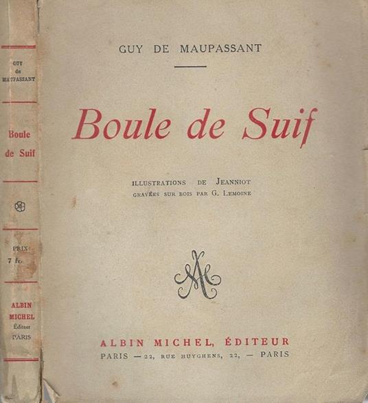 Boule de Suif - Guy de Maupassant - copertina