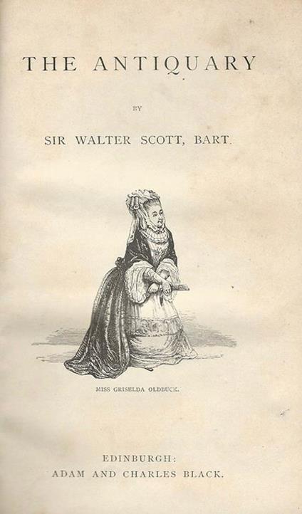 The Antiquary - copertina