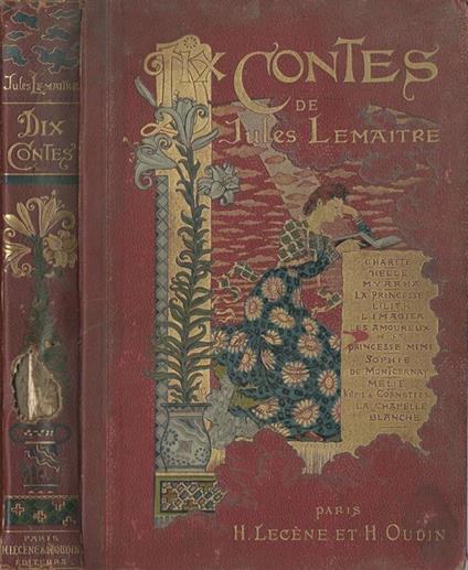 Dix Contes - Jules Lemaître - copertina