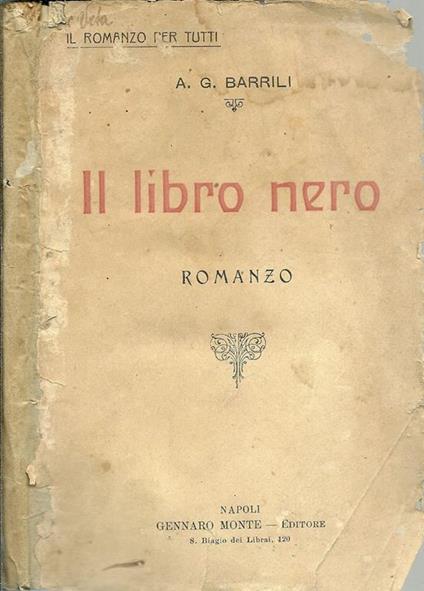 Il Libro Nero - copertina