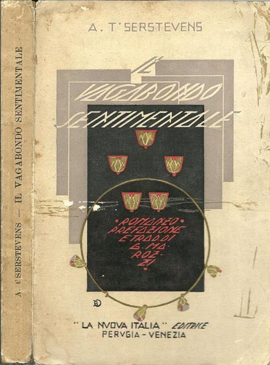 Il Vagabondo Sentimentale - Albert T'Serstevens - copertina