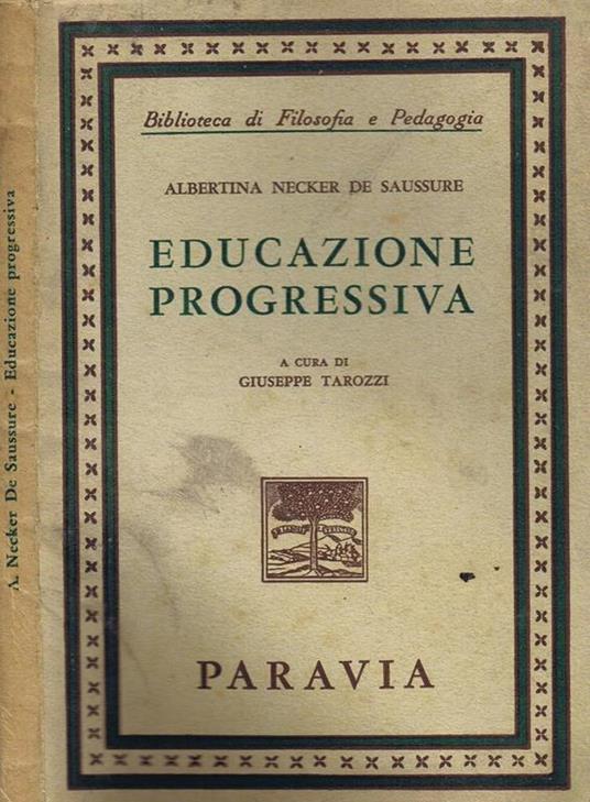Educazione Progressiva - copertina
