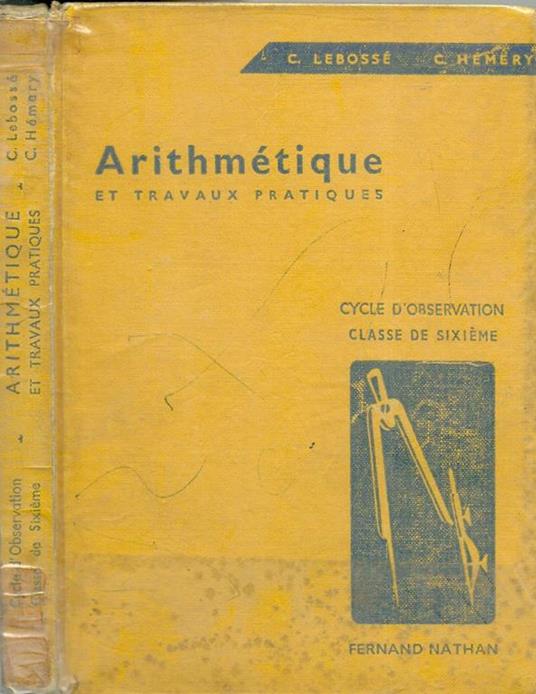 Arithmetique Et Travaux Pratiques - copertina
