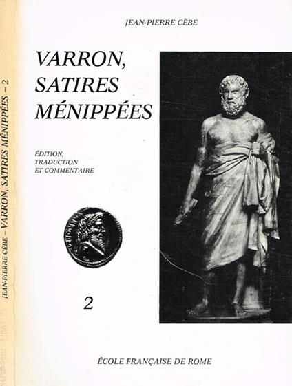 Varron, Satires Menippees Vol.2. Edition, Traduction Et Commentaire. Bimarcus - copertina