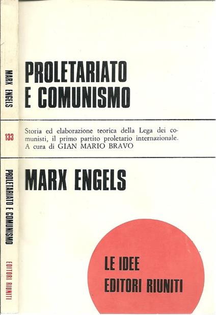 Proletariato E Comunismo - copertina