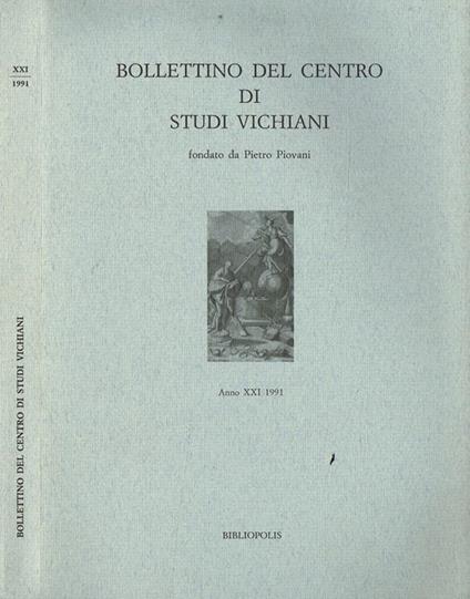 Bollettino del Centro di studi vichiani - copertina