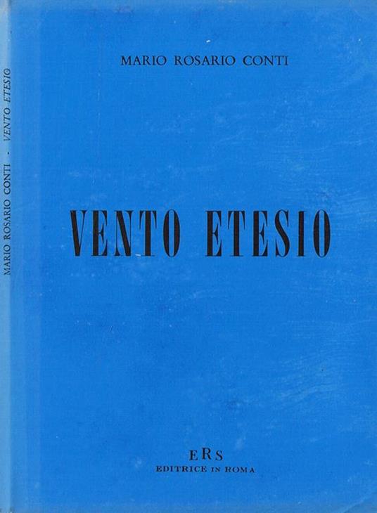Vento Etesio - copertina