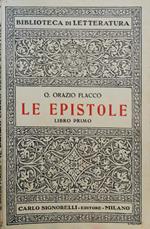 Le Epistole Libro Primo