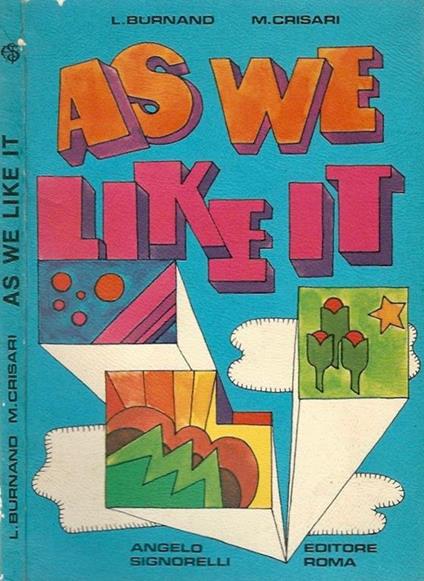As We Like It. Letture Inglesi - L. Burnand,M. Crisari - copertina
