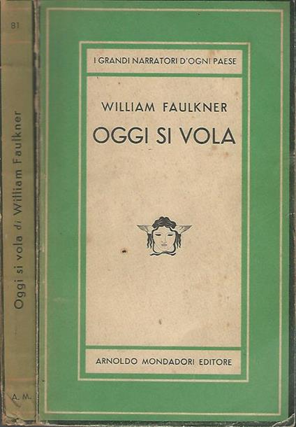 Oggi si vola - William Faulkner - copertina