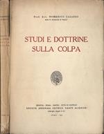 Studi e dottrine sulla colpa