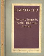 Racconti, Leggende, Ricordi Della Vita Italiana