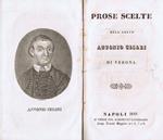 Prose Scelte dell'Abate Antonio Cesari