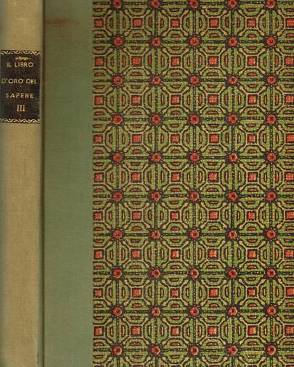 Il Libro D'Oro Del Sapere Vol.I. La Zoologia - E. Giglio-Tos - copertina