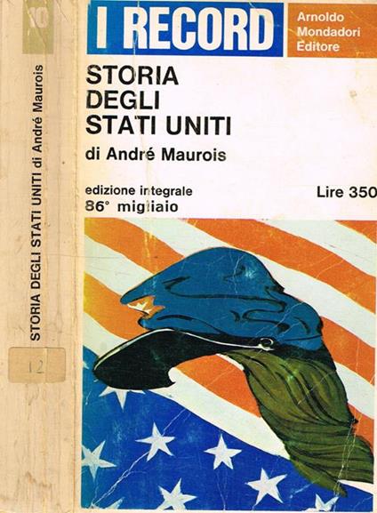 Storia degli Stati Uniti - André Maurois - copertina
