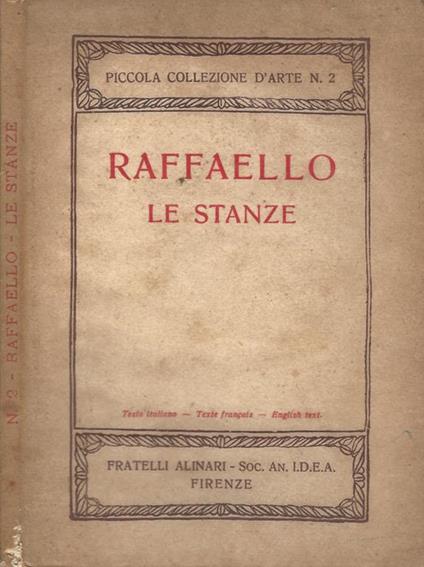 Raffaello. Le stanze - Nello Tarchiani - copertina