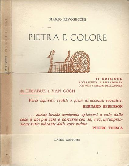 Pietra e colore - Mario Rivosecchi - copertina