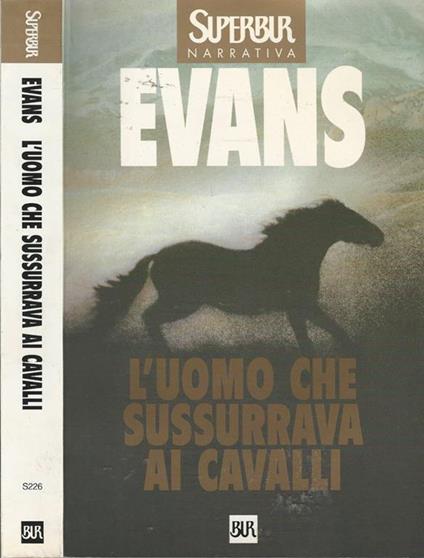 L' uomo che sussurrava ai cavalli - Nicholas Evans - copertina