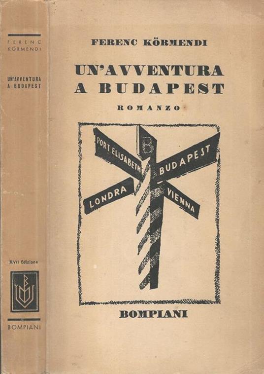 Un' avventura a Budapest - Ferenc Kormendi - copertina