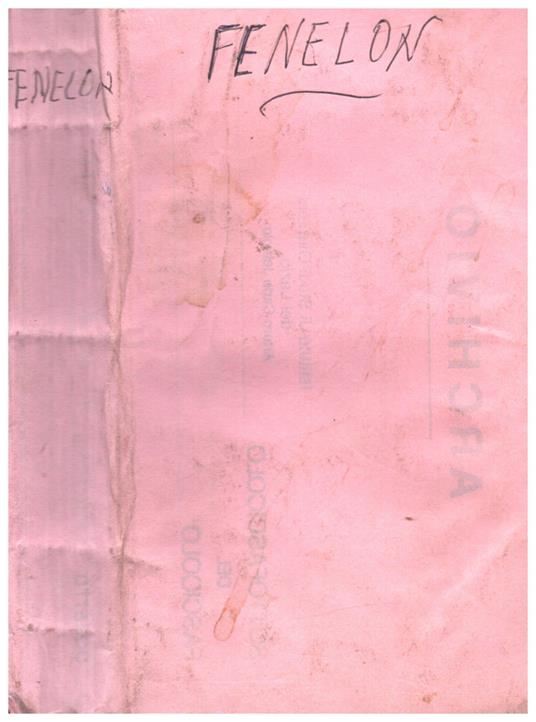 Le avventure di Telemaco vol.III - Monsignor Fenelon - copertina