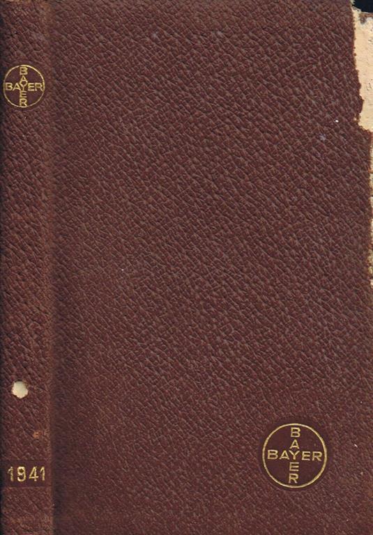 Prontuario Bayer 1941 - copertina