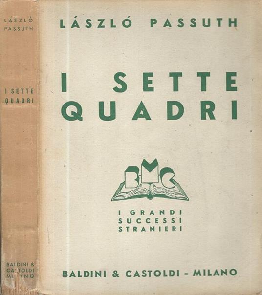 I sette quadri - László Passuth - copertina