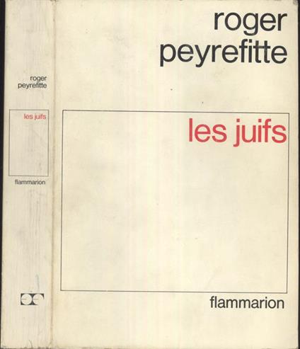 Les Juifs - Roger Peyrefitte - copertina