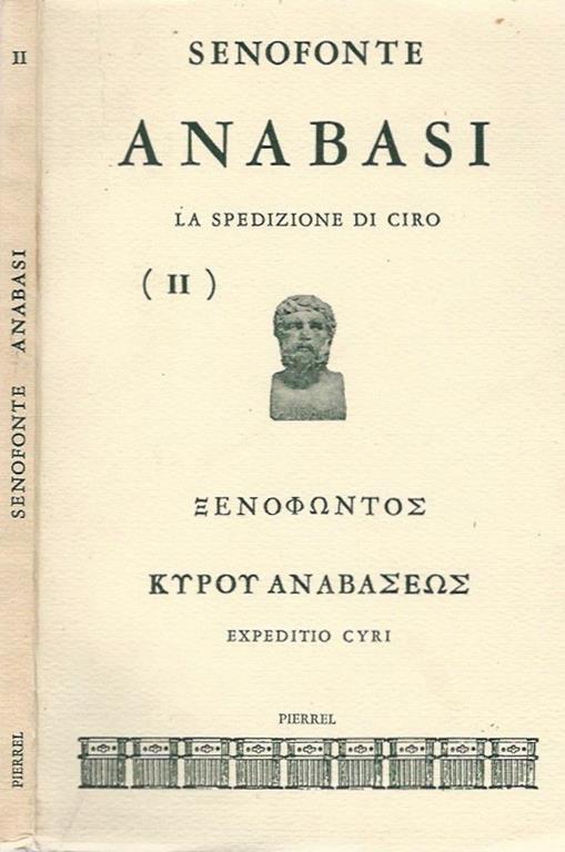 La spedizione di Ciro vol. II - Senofonte - copertina