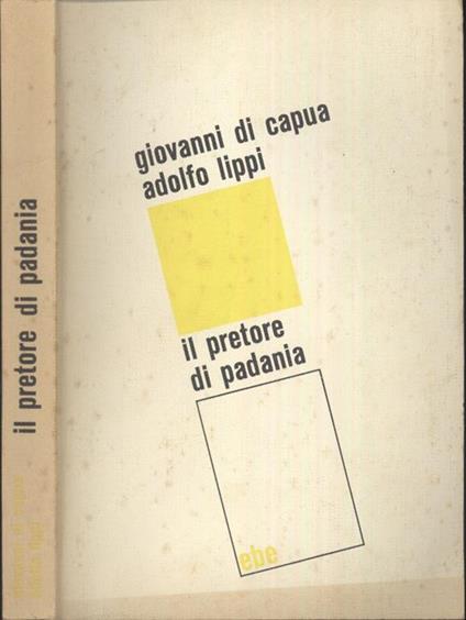 Il pretore di padania - copertina