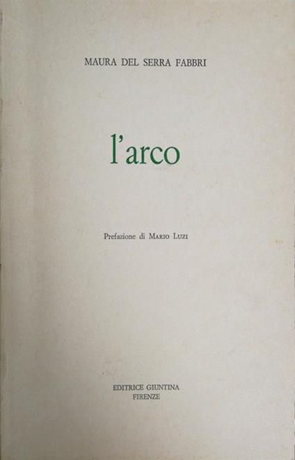 L' arco - copertina