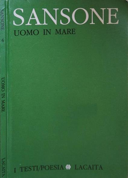 Uomo In Mare Di: G. E. Sansone. (1978-1982) - copertina