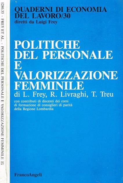 Politiche del personale e valorizzazione femminile - copertina