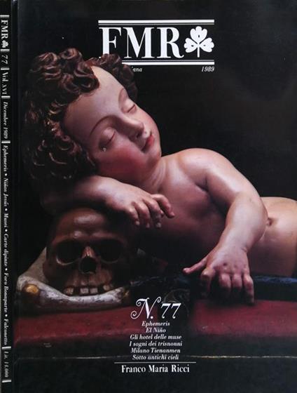 Fmr N° 77. Mensile D'Arte E Di Cultura Dell'Immagine - Franco Maria Ricci - copertina
