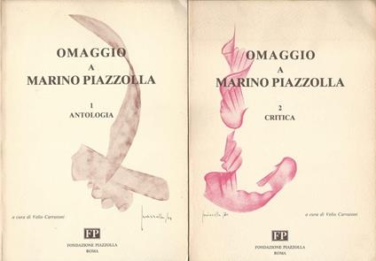 Omaggio a Marino Piazzolla - Velio Carratoni - copertina
